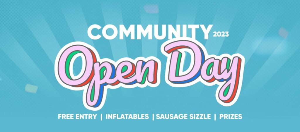 COMMUNITY OPEN DAY cover