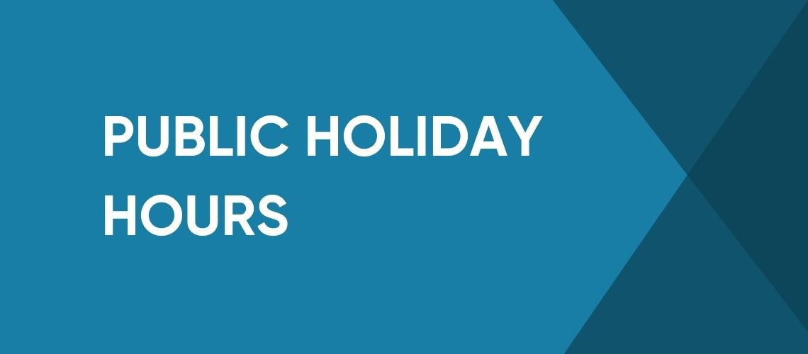 KING’S BIRTHDAY PUBLIC HOLIDAY HOURS cover