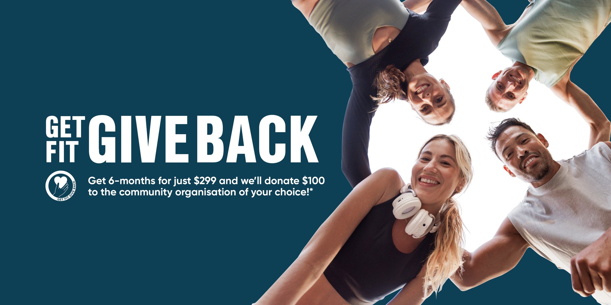 GET FIT, GIVE BACK THIS AUGUST cover