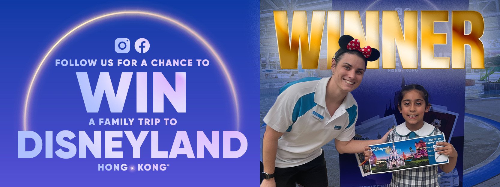 WINNER ANNOUNCEMENT: Guess who’s going to Disneyland! cover
